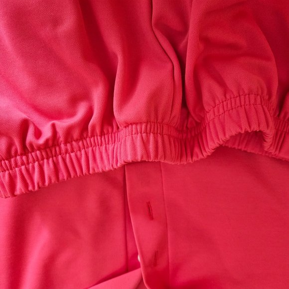 2-piece pant and top set pretty in pink elastic pants short sleeves Medium - Picture 2 of 7